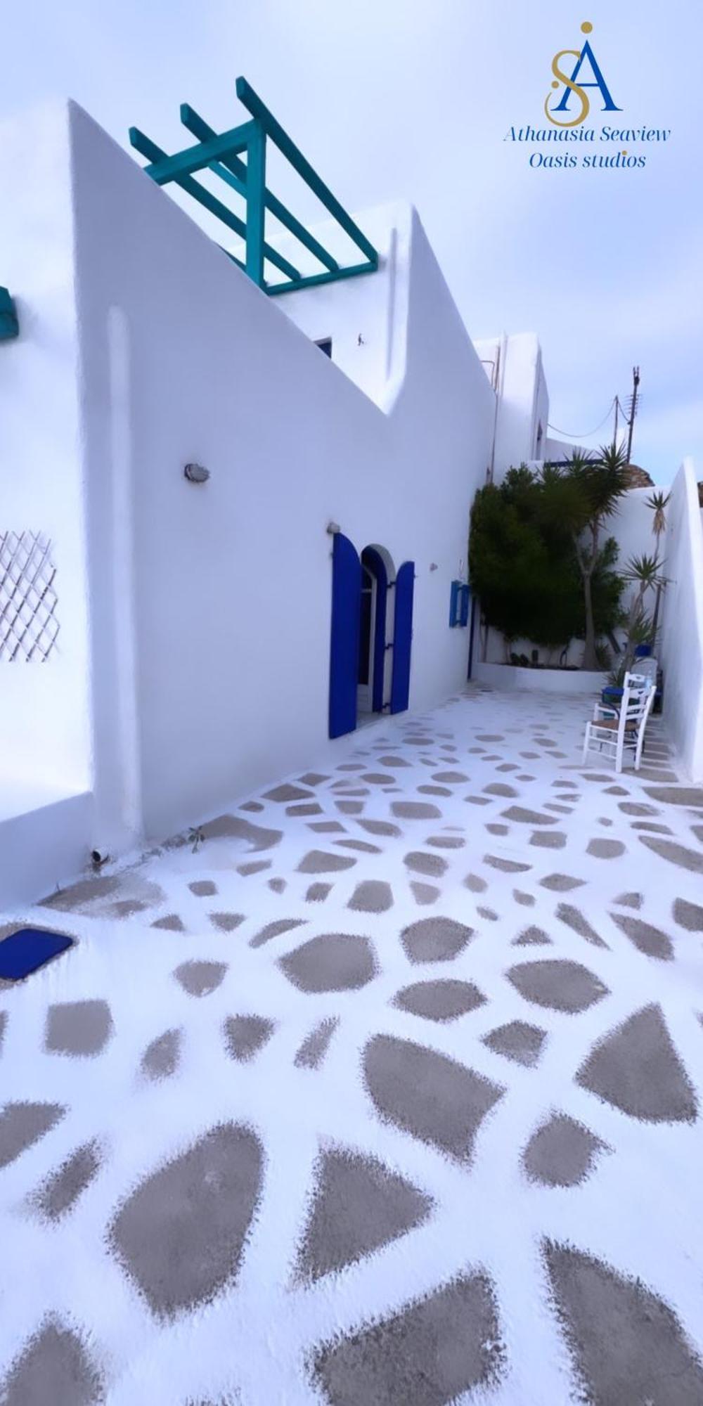 Mykonos Athanasia Seaview Oasis Studios By The Port Houlakia  Bagian luar foto