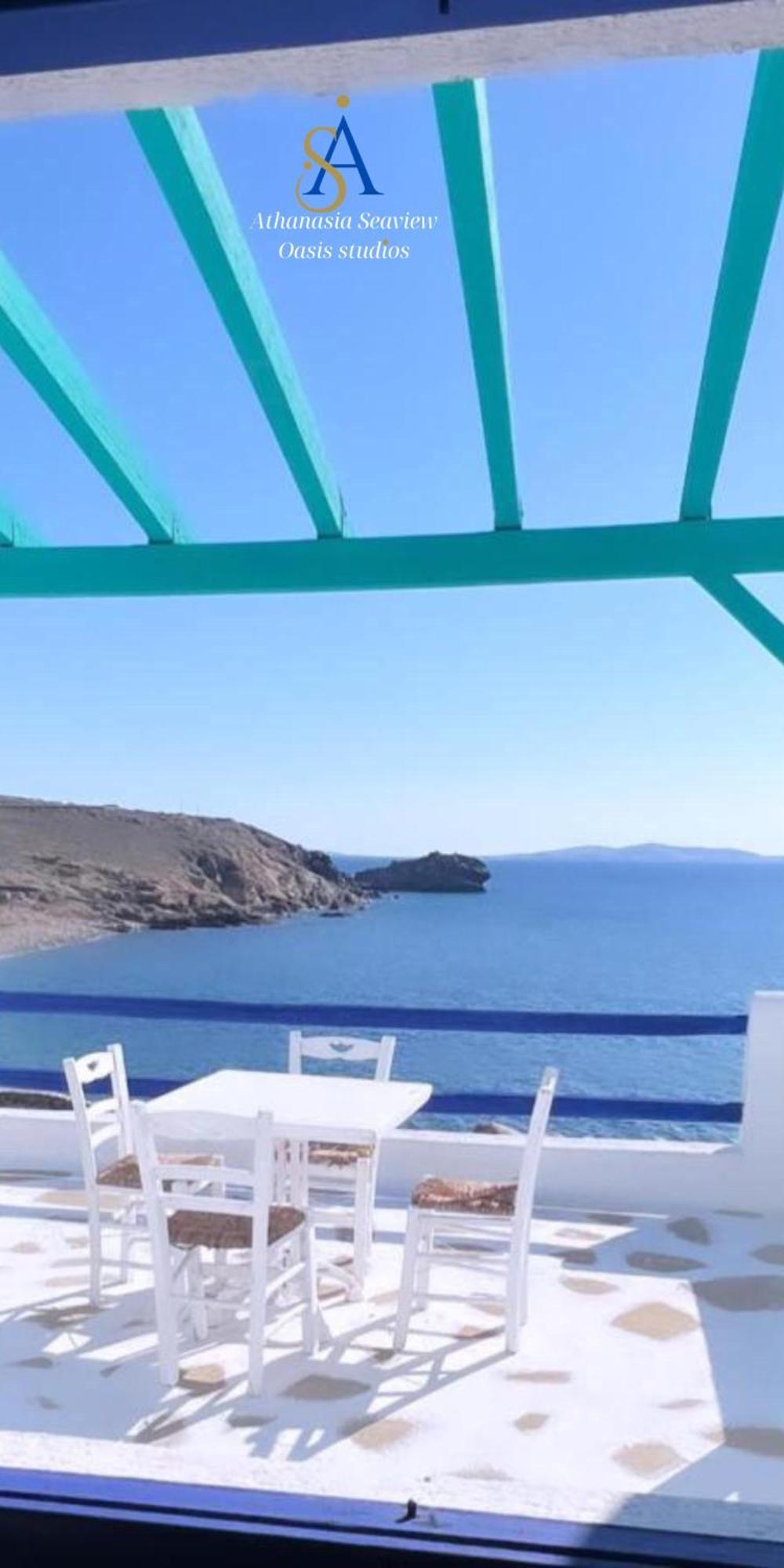 Mykonos Athanasia Seaview Oasis Studios By The Port Houlakia  Ruang foto