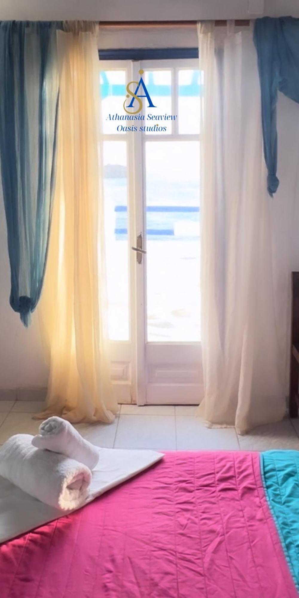 Mykonos Athanasia Seaview Oasis Studios By The Port Houlakia  Ruang foto