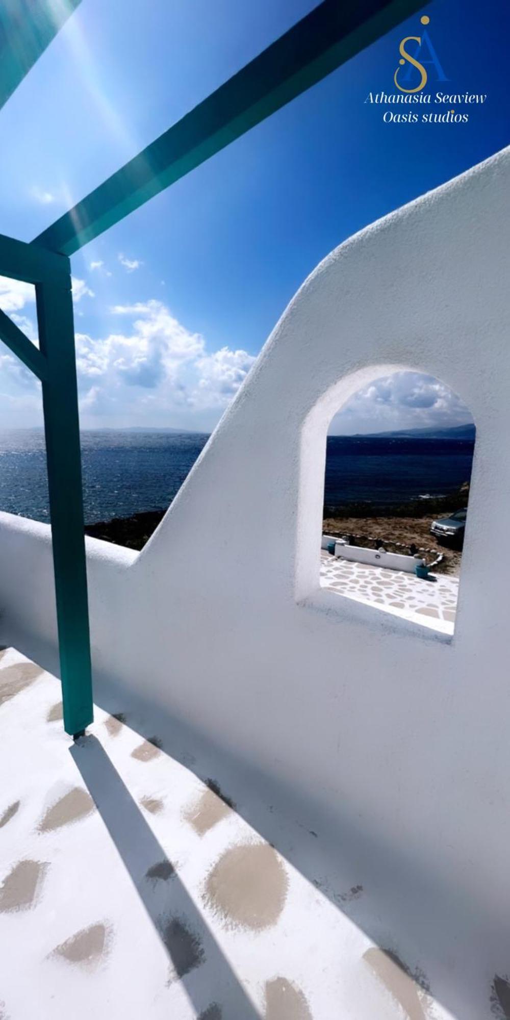 Mykonos Athanasia Seaview Oasis Studios By The Port Houlakia  Ruang foto