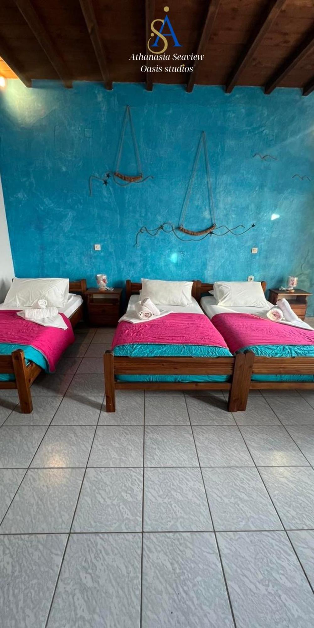 Mykonos Athanasia Seaview Oasis Studios By The Port Houlakia  Ruang foto