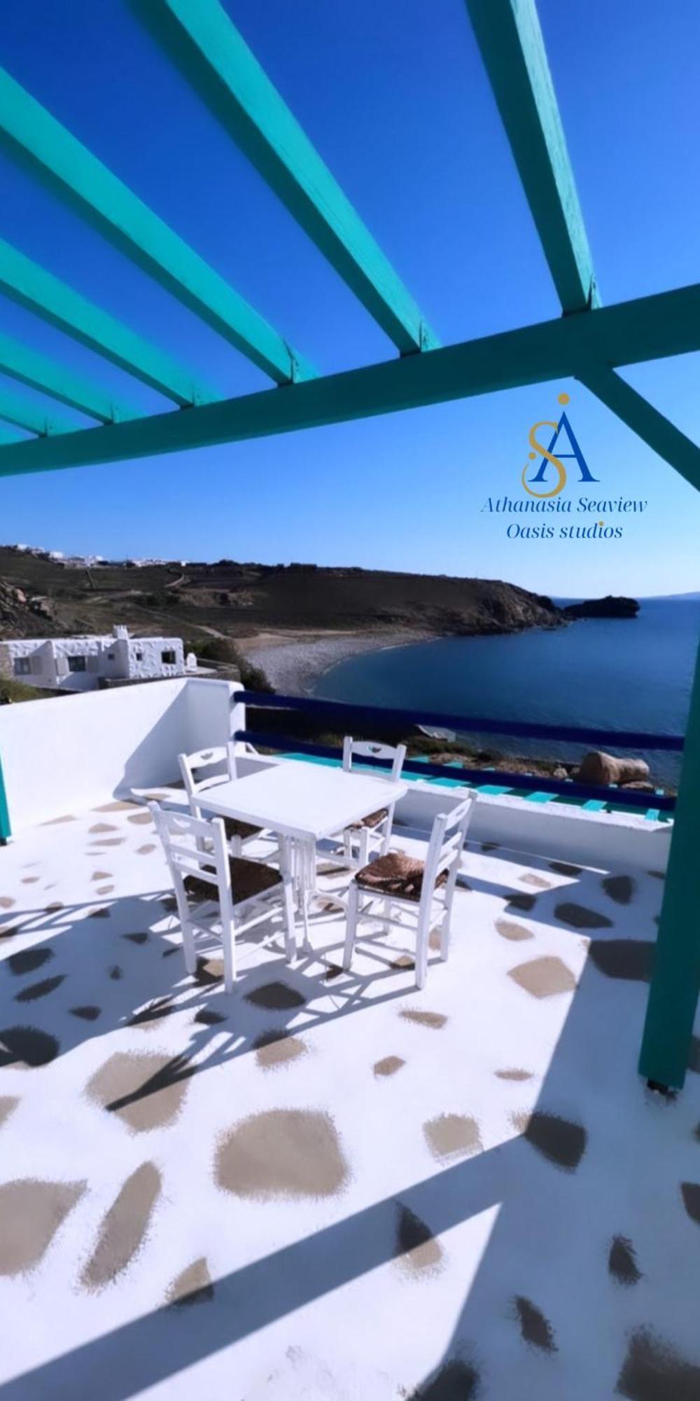 Mykonos Athanasia Seaview Oasis Studios By The Port Houlakia  Ruang foto