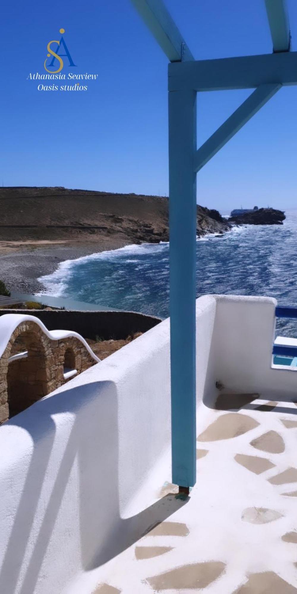 Mykonos Athanasia Seaview Oasis Studios By The Port Houlakia  Ruang foto