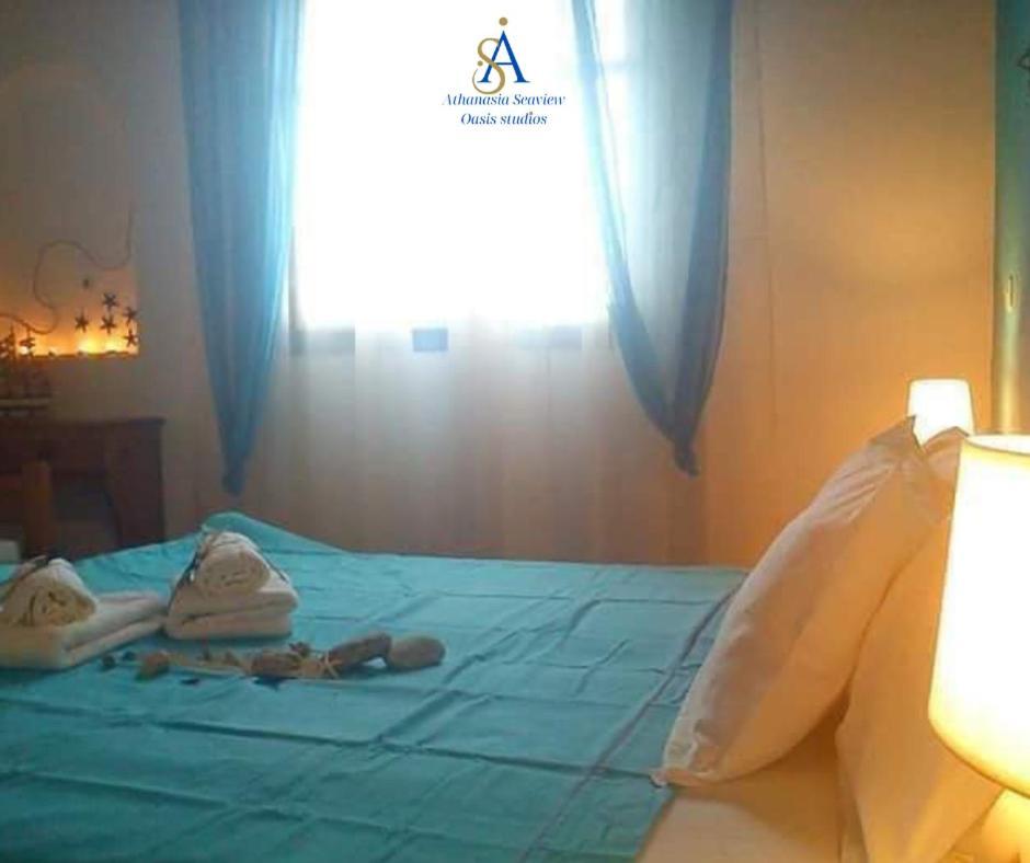 Mykonos Athanasia Seaview Oasis Studios By The Port Houlakia  Bagian luar foto